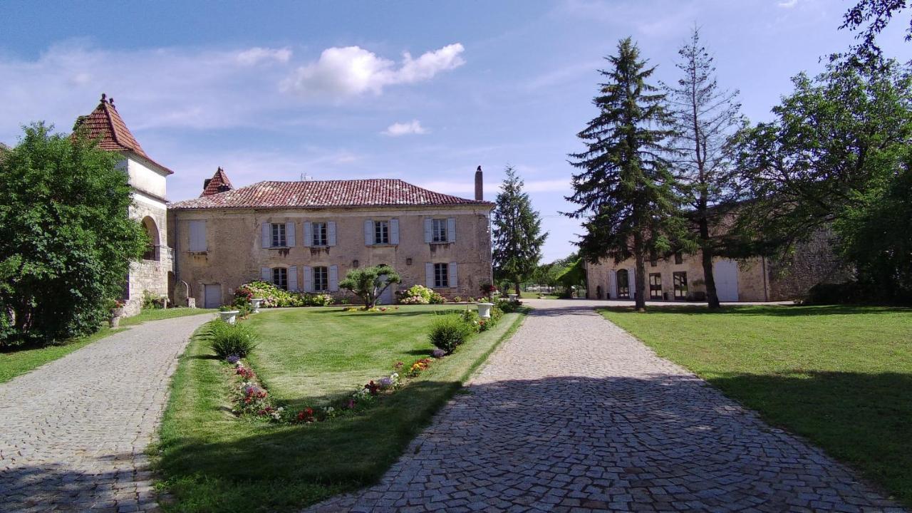 Domaine De Monplaisir Bed and Breakfast Caylus Exteriör bild