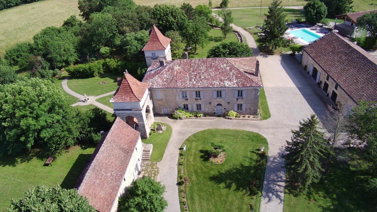 Domaine De Monplaisir Bed and Breakfast Caylus Exteriör bild
